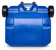 60 Qt Laguna Ice Chest Cooler with Wheels, Blue