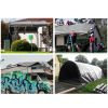 8x10ft Heavy Duty Poly Tarp/ Silver+Black