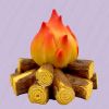 Simulation Charcoal Lamp Decorative Light Flameless Fireplace Wood Fire Realistic 3D LED Flame for Festival Ornament Home Decor