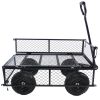 Wagon Cart Garden cart trucks make it easier to transport firewood