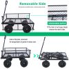 Wagon Cart Garden cart trucks make it easier to transport firewood