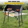 Backyard Garden Camp Table Dutch Oven Cooking Table W/ Wind Shield