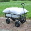 Wagon Cart Garden cart trucks make it easier to transport firewood