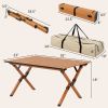 Traveling Folding Camping Table W/Carry Bag